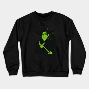 Wicked Witch (in green) Crewneck Sweatshirt